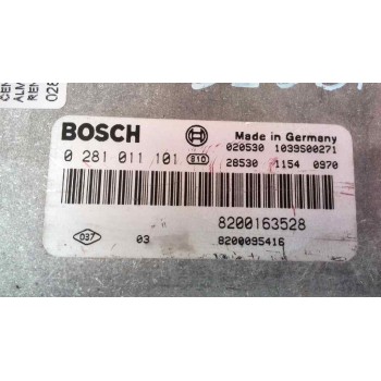 Recambio de centralita motor uce para renault laguna ii (bg0) authentique referencia OEM IAM 8200163528  