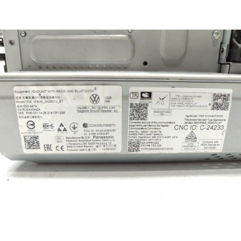 Recambio de pantalla multifuncion para volkswagen caddy furgón/kombi furgón bmt referencia OEM IAM 2K7920741  