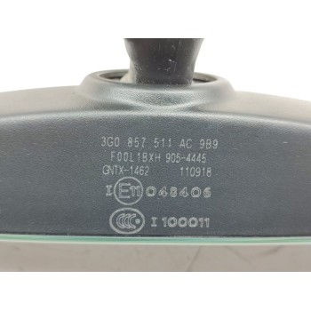 Recambio de espejo para volkswagen tiguan sport bmt referencia OEM IAM 3G0857511AC  