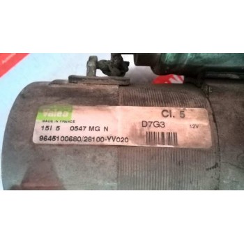 Recambio de motor arranque para citroën c4 berlina collection referencia OEM IAM 9645100680  