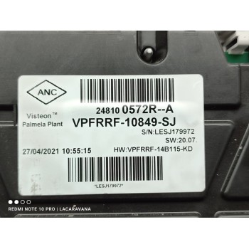Recambio de cuadro instrumentos para renault trafic furgón l1h1 2,9t referencia OEM IAM 248100572R  