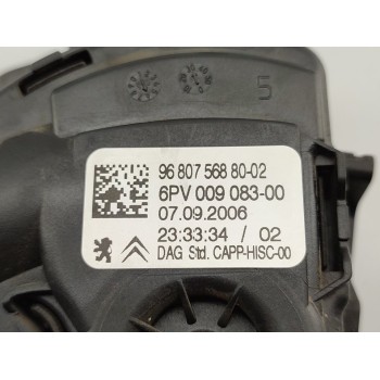 Recambio de pedal acelerador para peugeot 207 x-line referencia OEM IAM 968075688002  