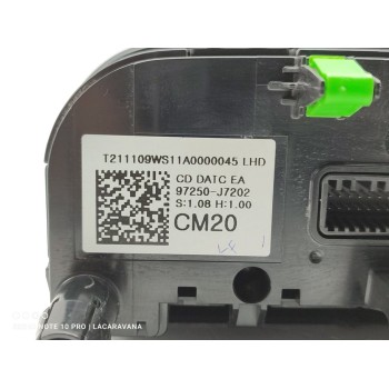 Recambio de mando climatizador para kia xceed drive referencia OEM IAM 97250J7202  