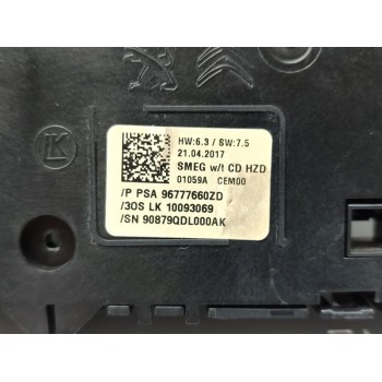 Recambio de mando multifuncion para peugeot 308 style referencia OEM IAM 96777660ZD  