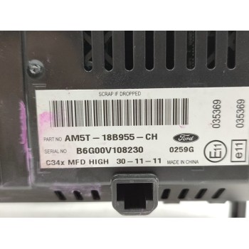 Recambio de pantalla multifuncion para ford c-max trend referencia OEM IAM AM5T18B955CL  