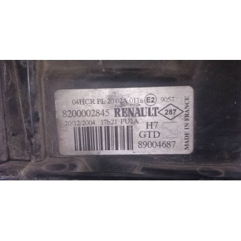 Recambio de faro izquierdo para renault laguna ii (bg0) initiale referencia OEM IAM 8200002845  