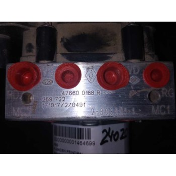 Recambio de abs para renault captur limited referencia OEM IAM 476600188R  