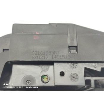 Recambio de cerradura maletero / porton para peugeot 308 style referencia OEM IAM 9816195380  