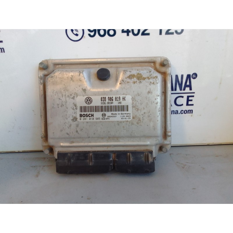 Recambio de centralita motor uce para seat toledo (1m2) 1.9 tdi referencia OEM IAM 038906019HK  