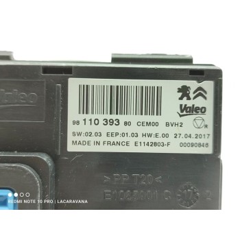 Recambio de modulo electronico para peugeot 308 style referencia OEM IAM 9811039380  