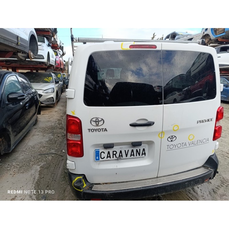 Recambio de puerta trasera izquierda para toyota proace compact business referencia OEM IAM SU001A4549  