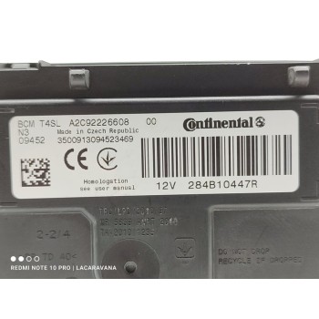 Recambio de modulo electronico para dacia dokker essential referencia OEM IAM 284B10447R  