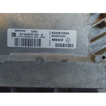 Recambio de centralita motor uce para dacia sandero ambiance referencia OEM IAM 8200672654  