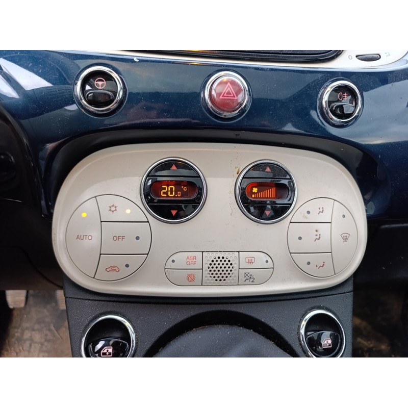 Recambio de mando climatizador para fiat nuova 500 (150) lounge referencia OEM IAM   