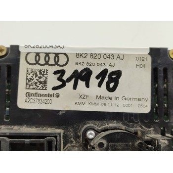 Recambio de mando climatizador para audi a4 ber. (b8) referencia OEM IAM 8K2820043AJ  