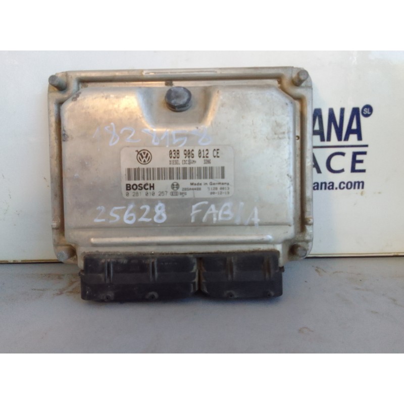 Recambio de centralita motor uce para skoda fabia (6y2/6y3) classic referencia OEM IAM 038906012CE  