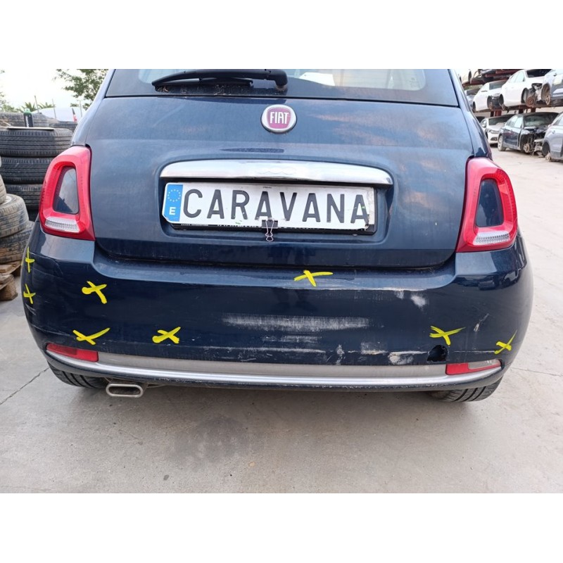 Recambio de paragolpes trasero para fiat nuova 500 (150) lounge referencia OEM IAM 735637732  