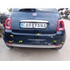 Recambio de paragolpes trasero para fiat nuova 500 (150) lounge referencia OEM IAM 735637732  