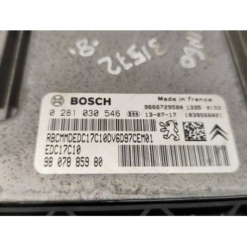 Recambio de centralita motor uce para peugeot partner kasten confort l1 referencia OEM IAM 9807885980  