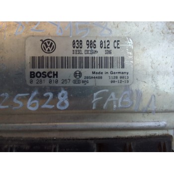 Recambio de centralita motor uce para skoda fabia (6y2/6y3) classic referencia OEM IAM 038906012CE  