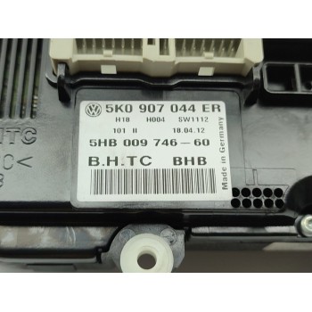 Recambio de mando climatizador para volkswagen golf vi (5k1) rabbit bluemotion referencia OEM IAM 5K0907044ER  