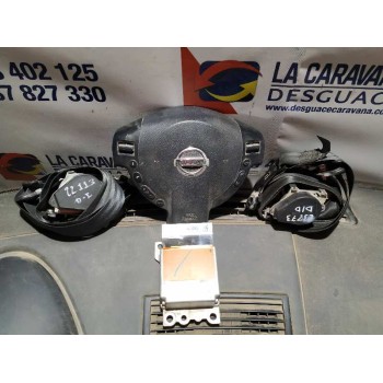 Recambio de kit airbag para nissan qashqai (j10) 360 referencia OEM IAM 98820BK10A  