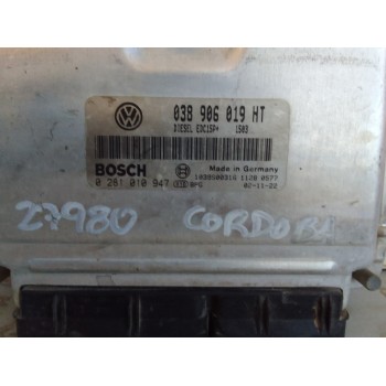 Recambio de centralita motor uce para seat cordoba berlina (6l2) fresh referencia OEM IAM 038906019HT  