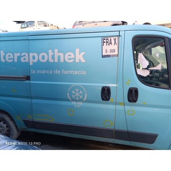 Recambio de puerta lateral corredera derecha para peugeot boxer furgón 333 l2h1 pro bluehdi 130 referencia OEM IAM 1612407080  