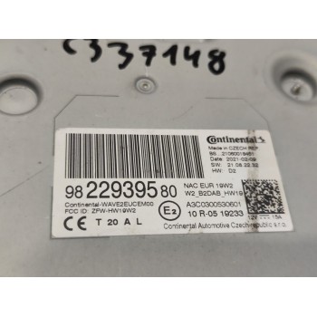 Recambio de sistema audio / radio cd para citroën c3 live referencia OEM IAM 9822939580  
