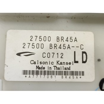 Recambio de mando climatizador para nissan qashqai (j10) 360 referencia OEM IAM 27500BR45A  