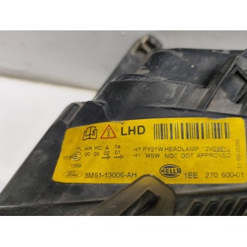 Recambio de faro izquierdo para ford focus c-max (cap) ambiente (d) referencia OEM IAM 3M5113006AH  