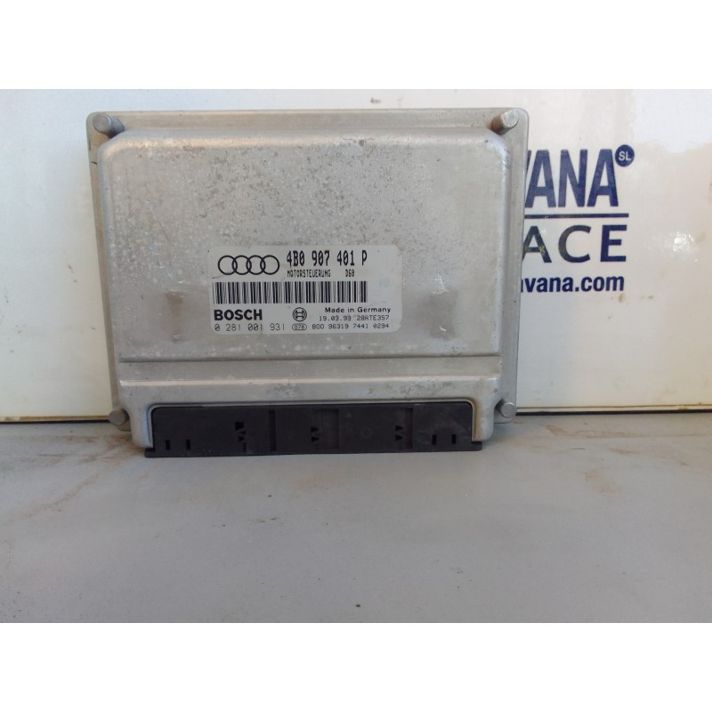 Recambio de centralita motor uce para audi a6 avant (4b5) 2.5 tdi referencia OEM IAM 4B0907401P  