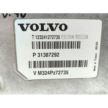 Recambio de centralita airbag para volvo v40 momentum referencia OEM IAM 31387292  