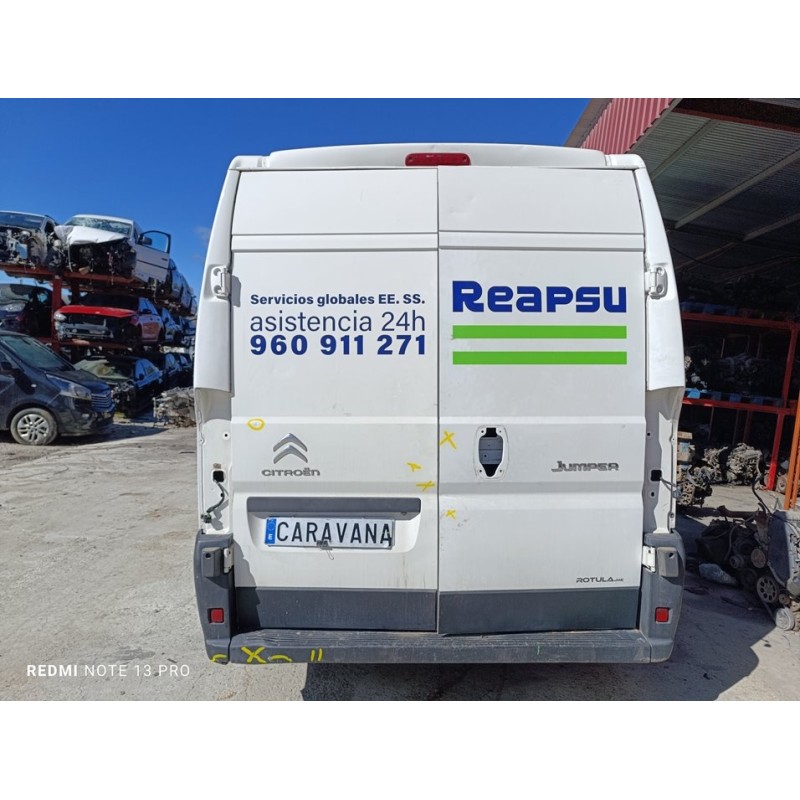 Recambio de puerta trasera izquierda para citroën jumper kasten 33 l2h1 bluehdi 130 referencia OEM IAM 1612597580  