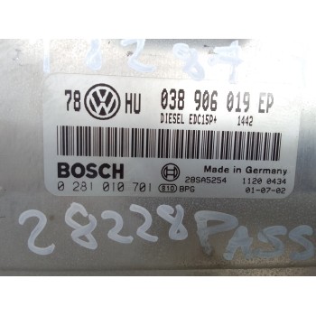 Recambio de centralita motor uce para volkswagen passat berlina (3b3) advance referencia OEM IAM 038906019EP  