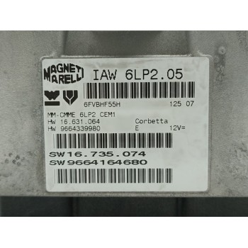 Recambio de centralita motor uce para citroën c4 berlina collection referencia OEM IAM 9664339980  
