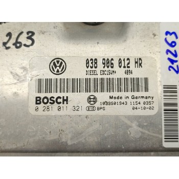 Recambio de centralita motor uce para skoda fabia (6y2/6y3) comfort referencia OEM IAM 0281011321  
