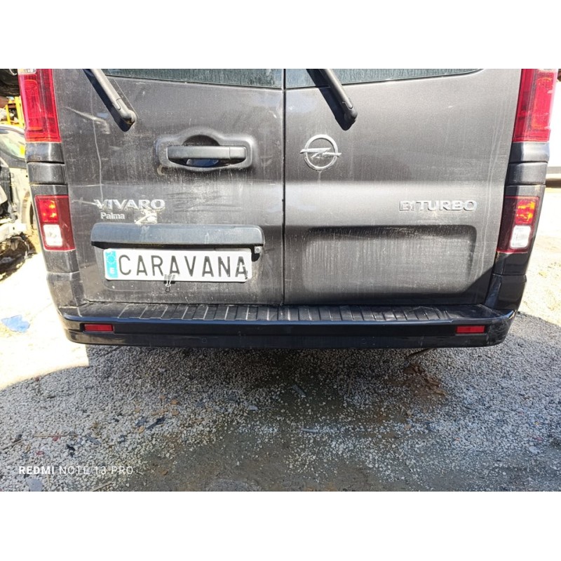 Recambio de paragolpes trasero para opel vivaro b kasten/combi combi l1 2.7t referencia OEM IAM 95517610  