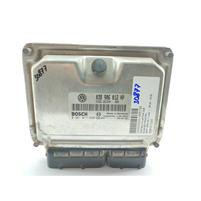 Recambio de centralita motor uce para seat ibiza (6l1) cool referencia OEM IAM 0281011320  