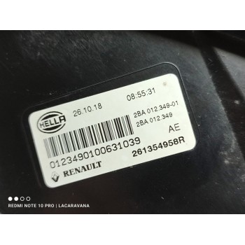 Recambio de piloto delantero izquierdo para renault megane iv berlina 5p limited referencia OEM IAM 261354958R  