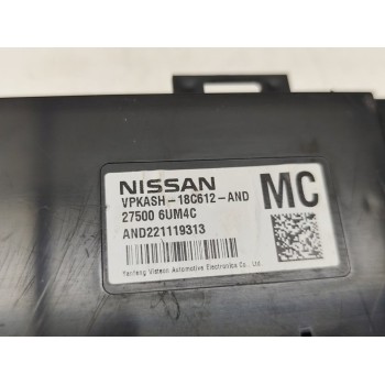 Recambio de mando climatizador para nissan qashqai (j12) n-connecta e-power referencia OEM IAM 275006UM4C  