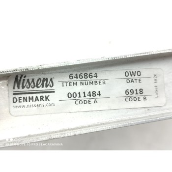 Recambio de radiador agua para toyota rav 4 active referencia OEM IAM 646864  