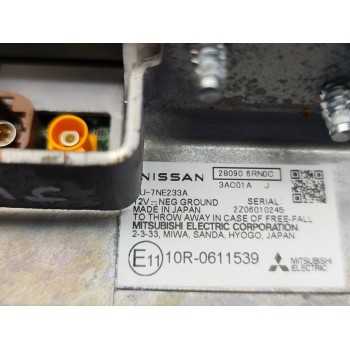 Recambio de pantalla multifuncion para nissan qashqai (j12) n-connecta e-power referencia OEM IAM 280906RN0C  