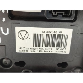 Recambio de pantalla multifuncion para citroën c3 elle referencia OEM IAM 9838155680  