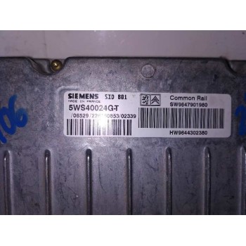 Recambio de centralita motor uce para peugeot 406 berlina (s1/s2) srdt referencia OEM IAM 9647901980  