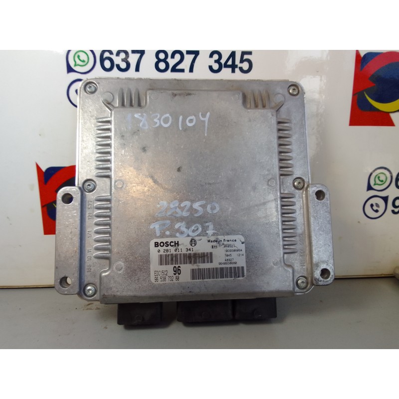 Recambio de centralita motor uce para peugeot 307 (s1) xr referencia OEM IAM 9653873280  