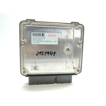 Recambio de centralita motor uce para opel insignia sports tourer cosmo referencia OEM IAM 0281016704  