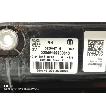 Recambio de piloto trasero derecho para fiat doblo ii (152) pop referencia OEM IAM 52044716  