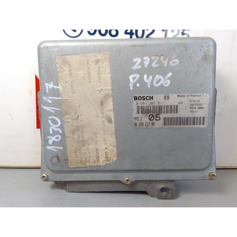 Recambio de centralita motor uce para peugeot 406 berlina (s1/s2) st referencia OEM IAM 9622821780  