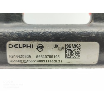 Recambio de rampa inyectora para ssangyong kyron 200 xdi sport referencia OEM IAM A6640700195  